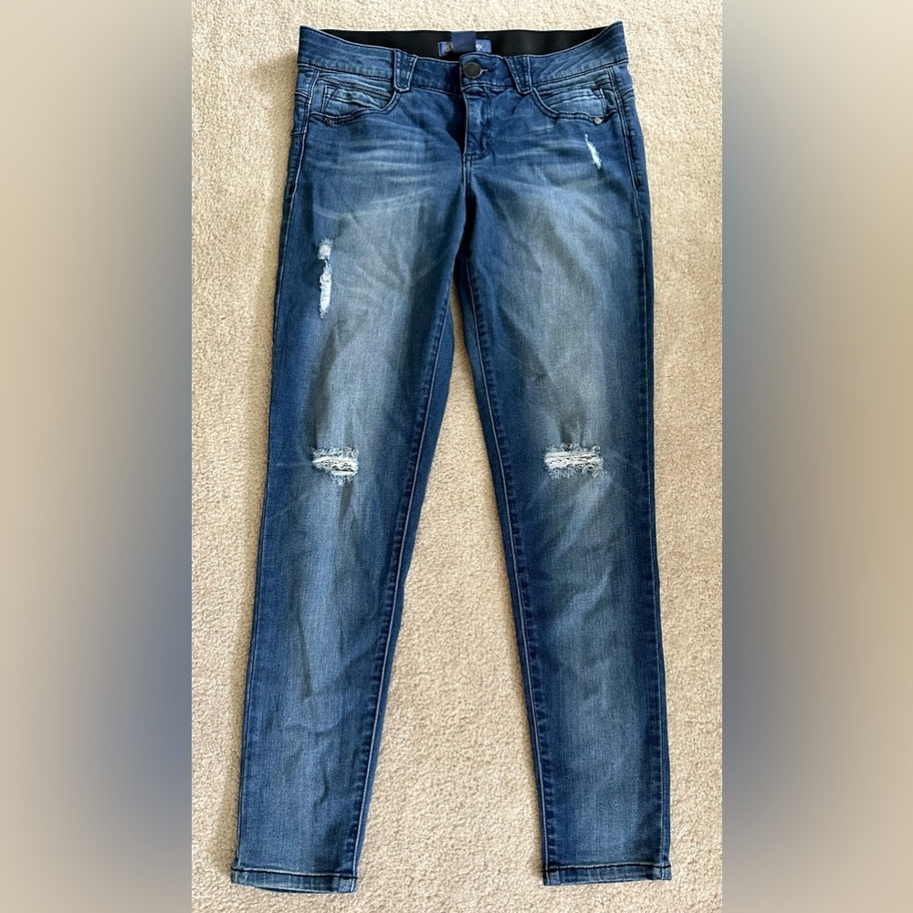 Democracy Ab Solution Ripped Jeans. Size 10